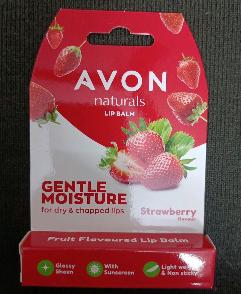 Avon Naturals Lip Balm - Strawberry