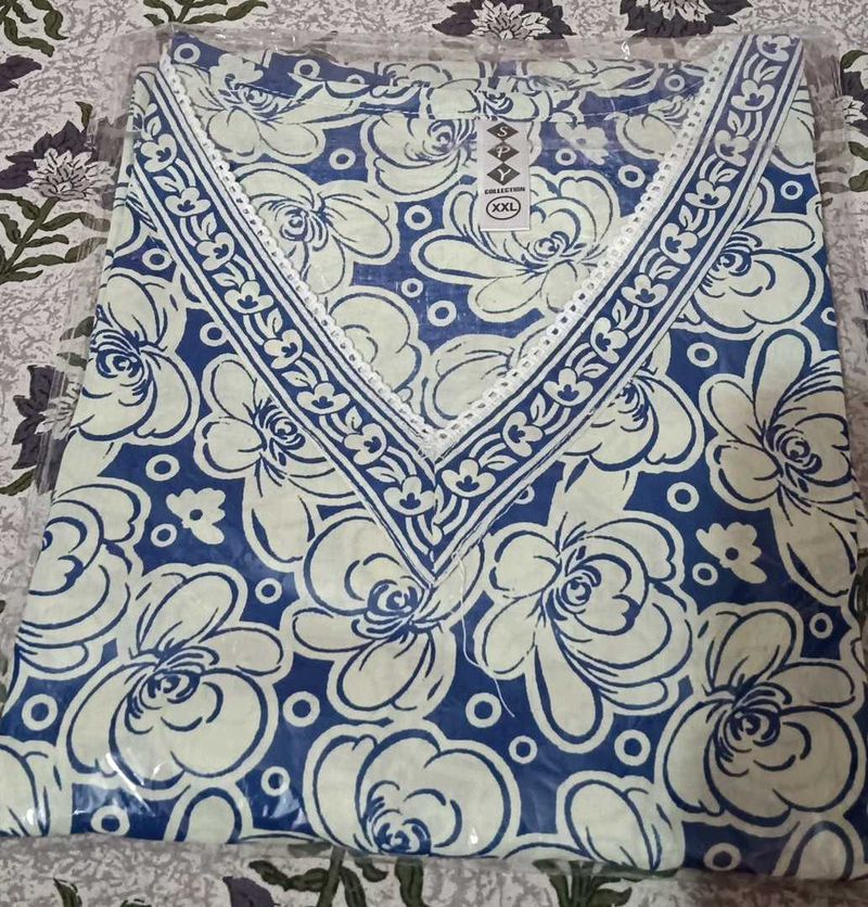 PURE JAIPURI COTTON  SHORT KURTI USE FOR JENS,PLAZ