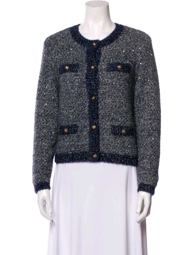 Korean Style Tweed Sweater