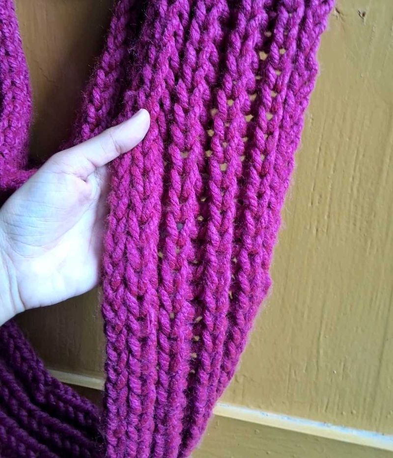 Soft Knitted Woollen Muffler