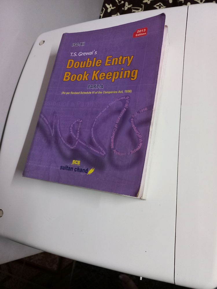 T S Grewal Double Entry Book Keeping Accounts Book