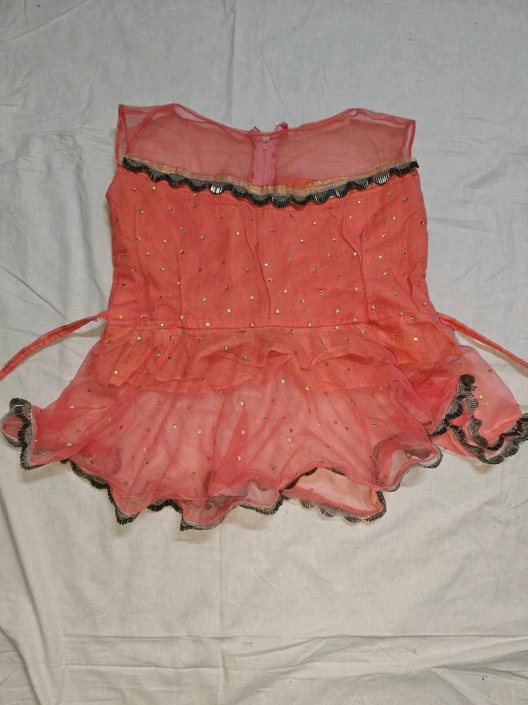 Pink Lehenga Top/Blouse
