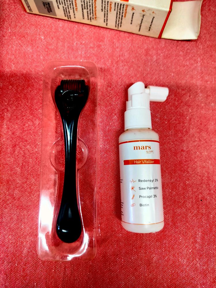 mars by GHC Derma Roller for Hair Growth