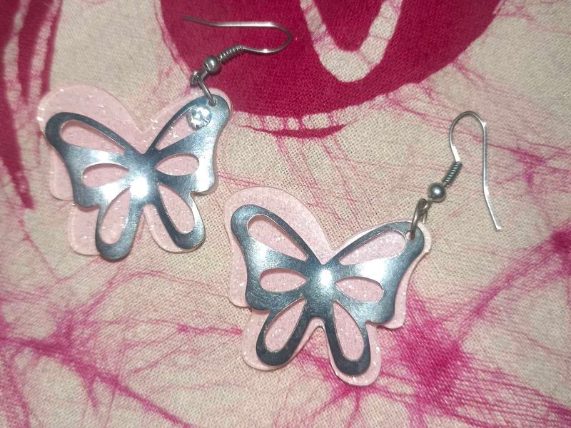 Butterfly Drop Earrings