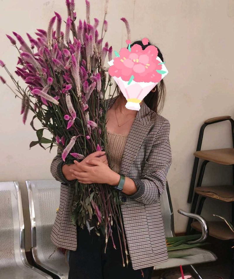 H&amp;M Plaid Blazer