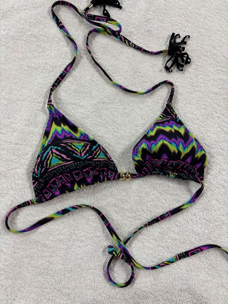 Bikini Top - Vibrant Pattern