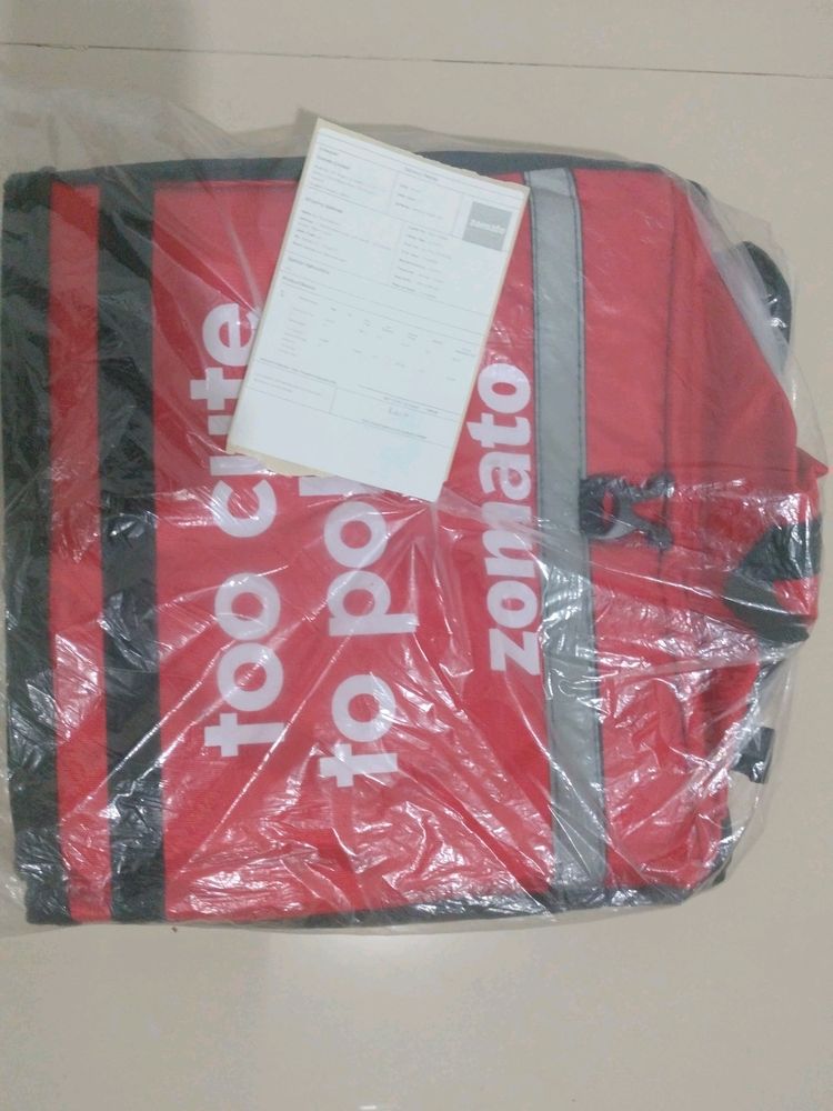 Zomato Delivery Bag