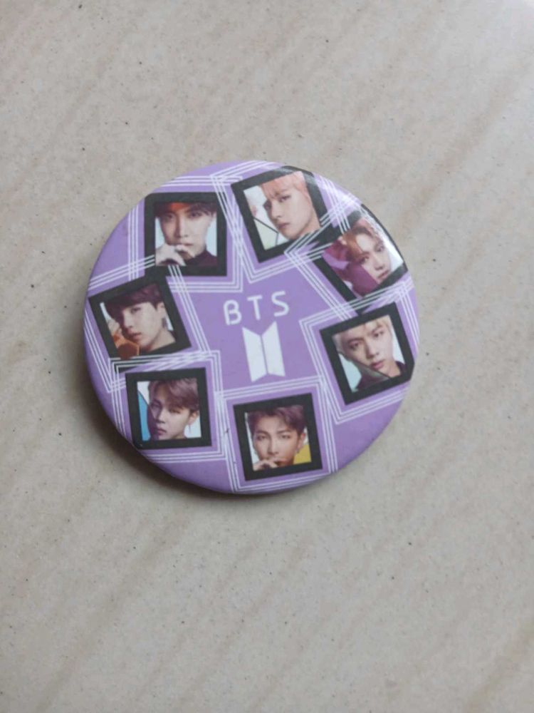 BTS Pin Button