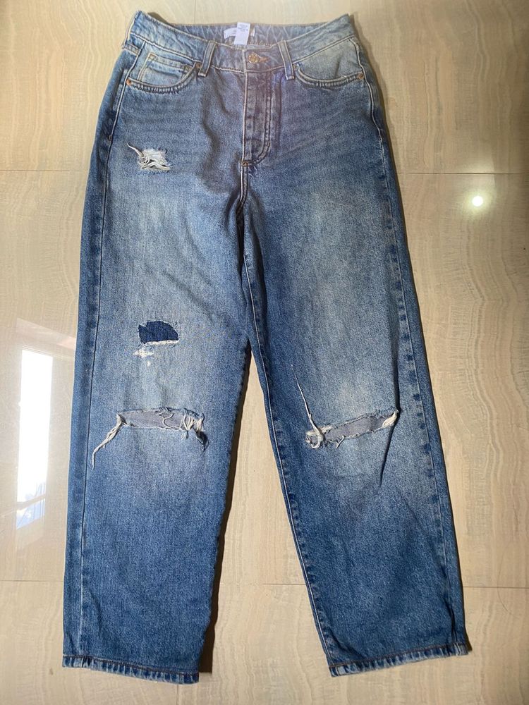 Ripped Denim Jeans