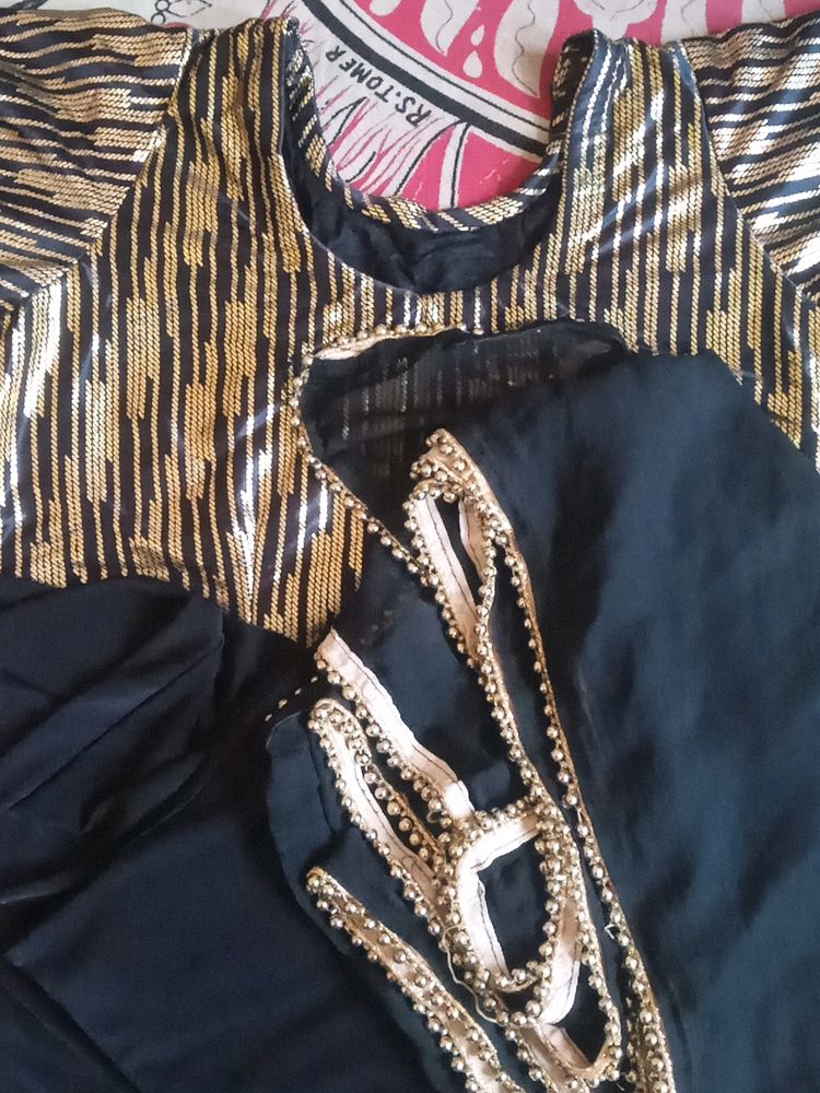 3 Pc Black Suit + Freebies