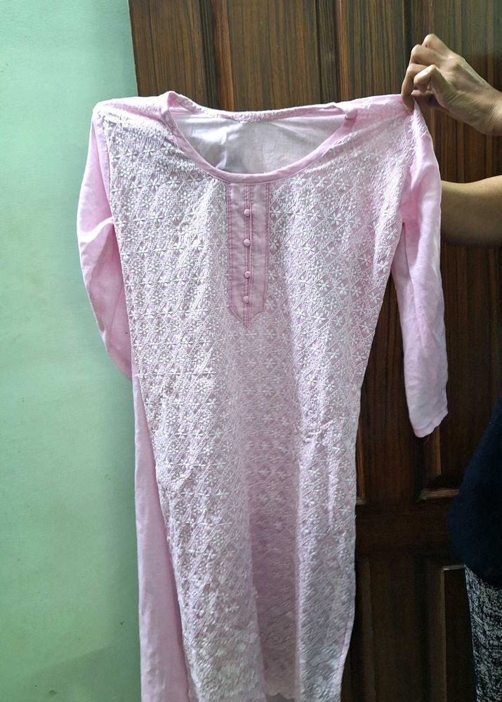 Pretty Pink Kurta