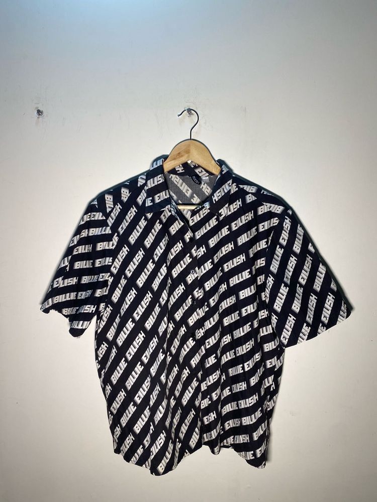 H&amp;m Billie Eilish Oversized Shirt
