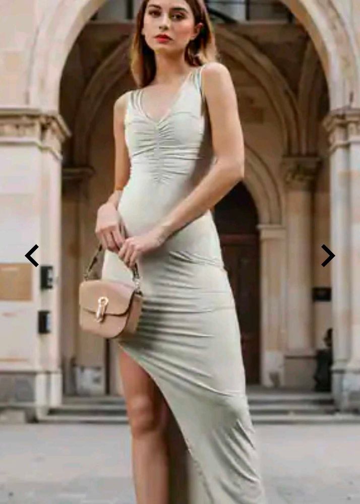 Elegant Bodycon Maxi Dress