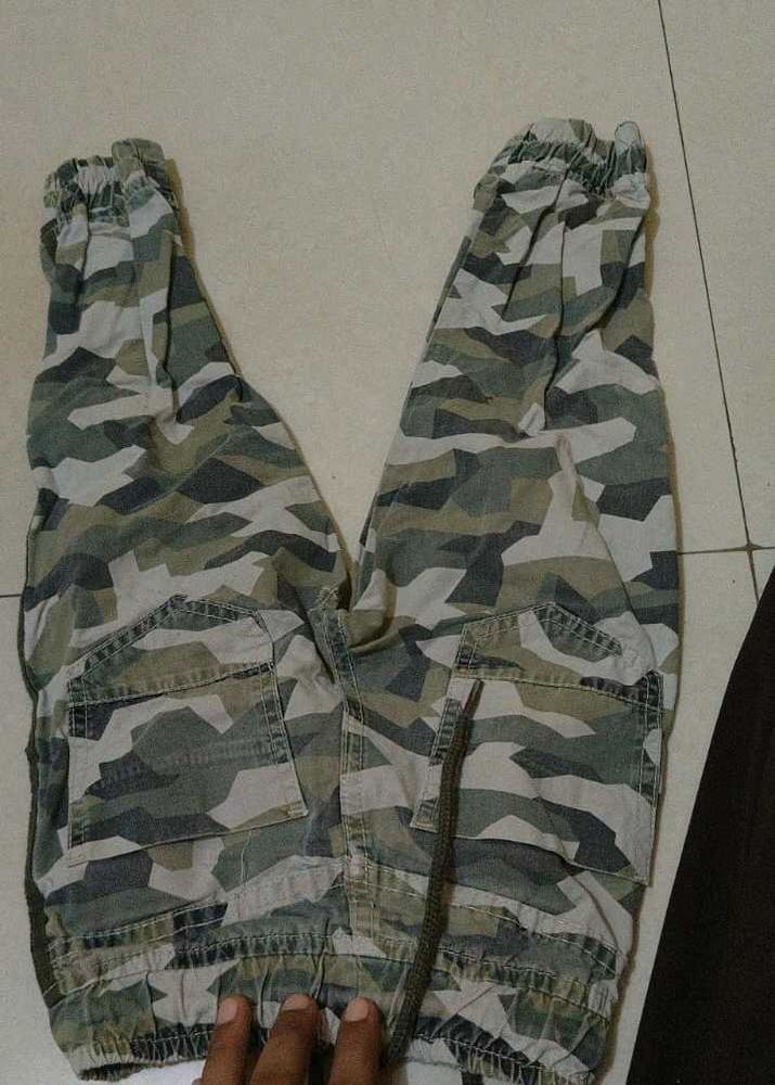 Camo Print Joggers