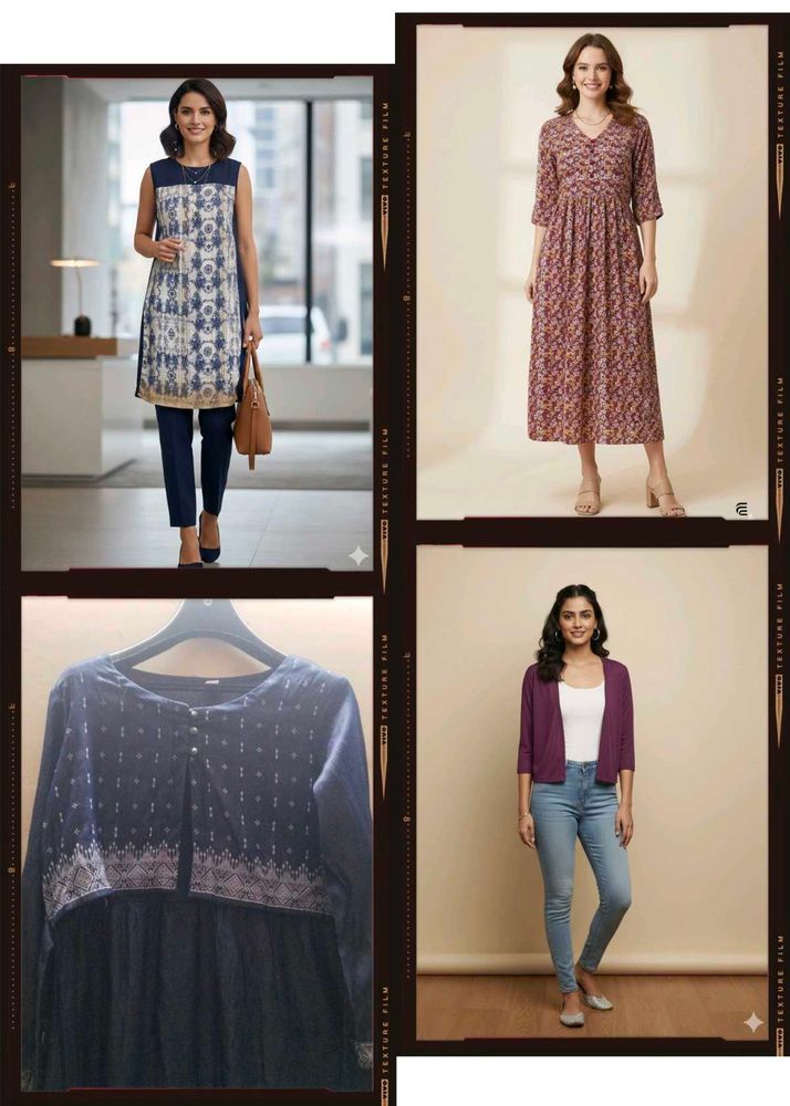 Combo 4 Offer Women&#39;s Kurtas