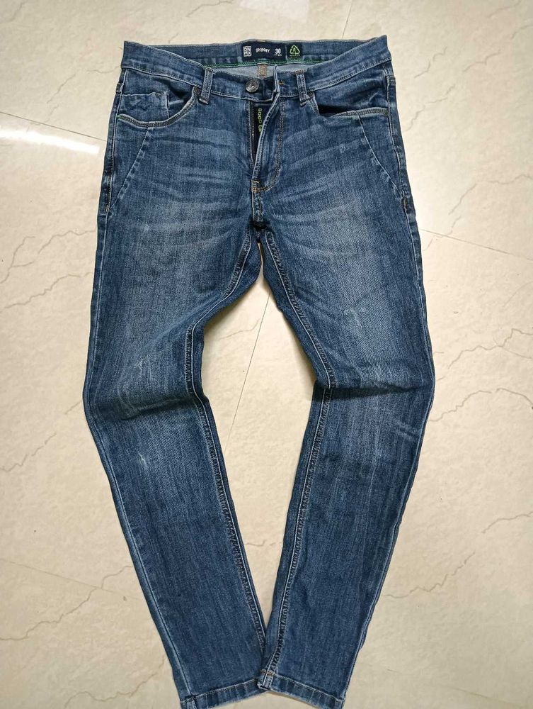 Stylish Blue Denim Jeans