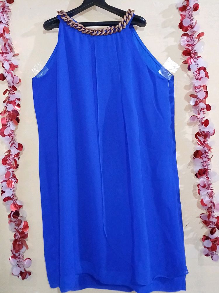 Flawless Blue One-Piece Dress 💙
