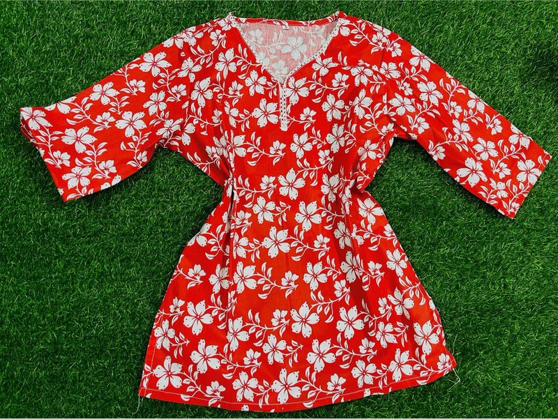Small Size Cotton Short Kurti