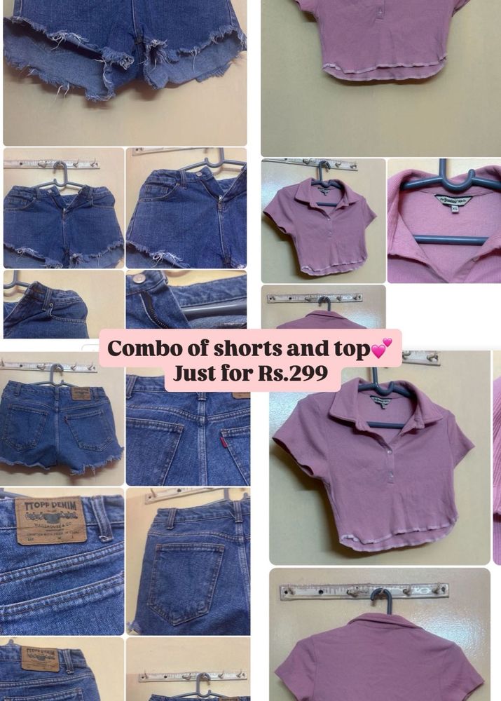 Shorts &amp; Top Combo