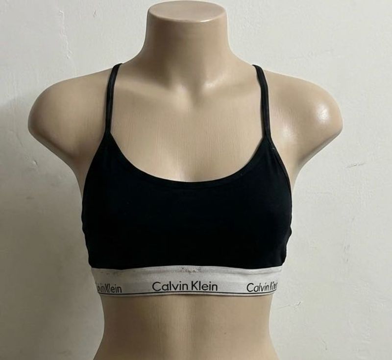 Calvin Klein Black Sports Bra