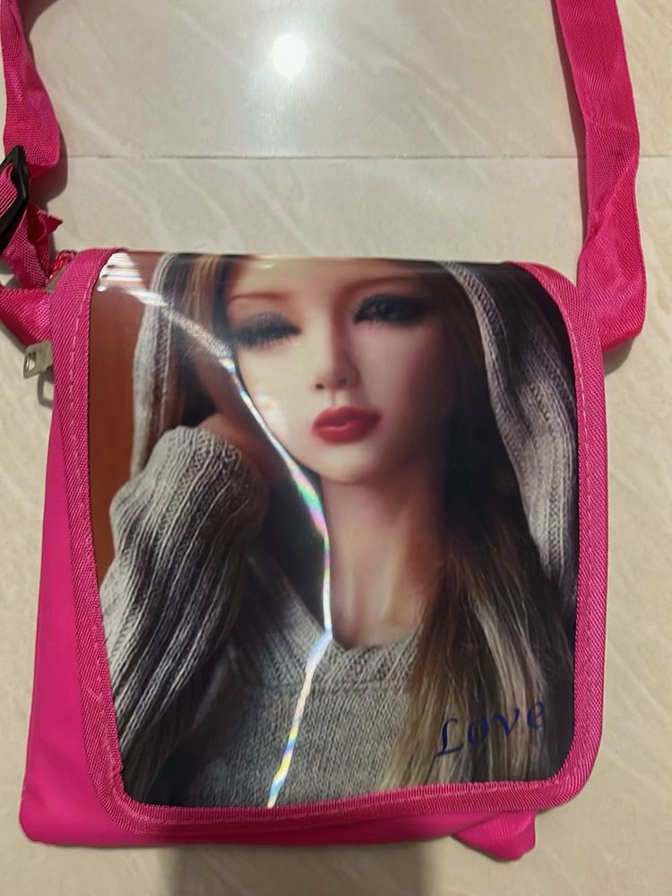 Pink Sling Bag