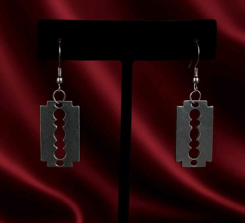 Razor Blade Earrings🥶