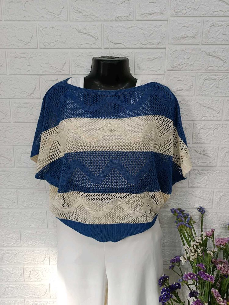 Batwing Crochet Top