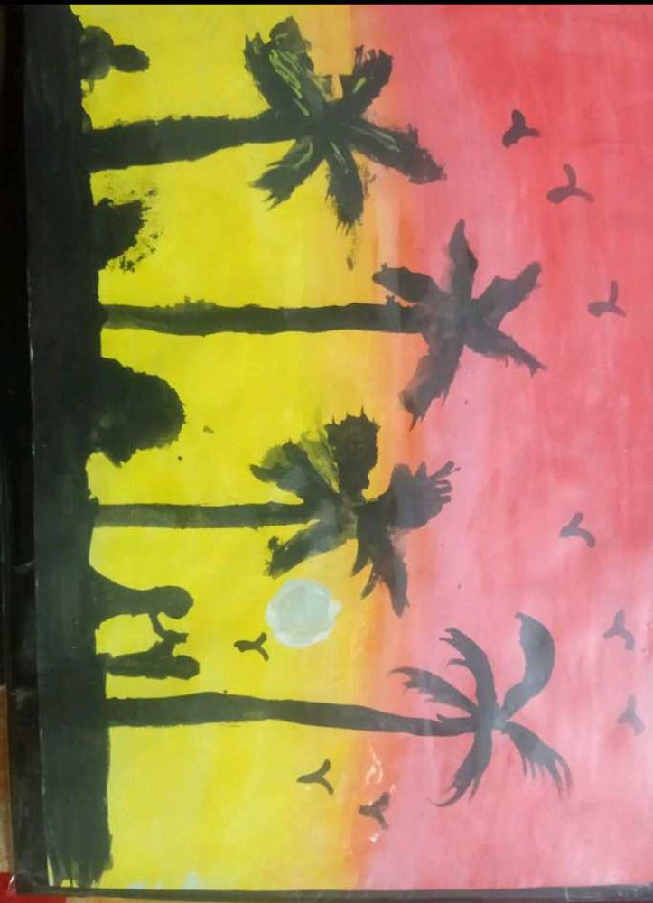 2 Handmade Painting For Wall hanging Decoration