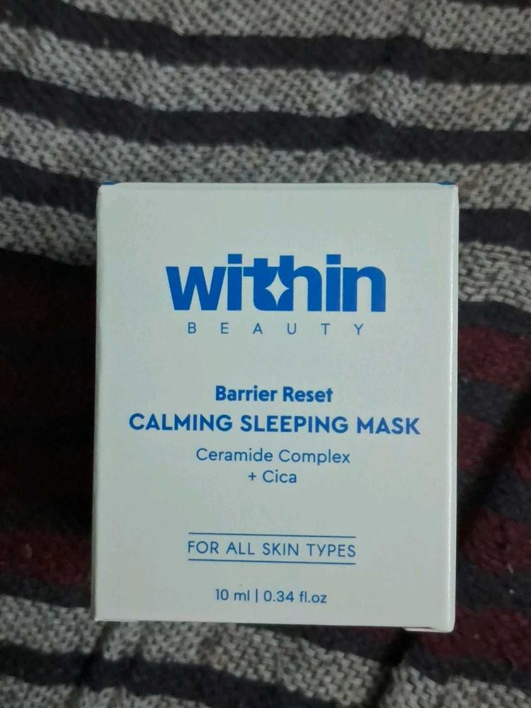 Within Beauty Barrier Reset Sleeping Mask