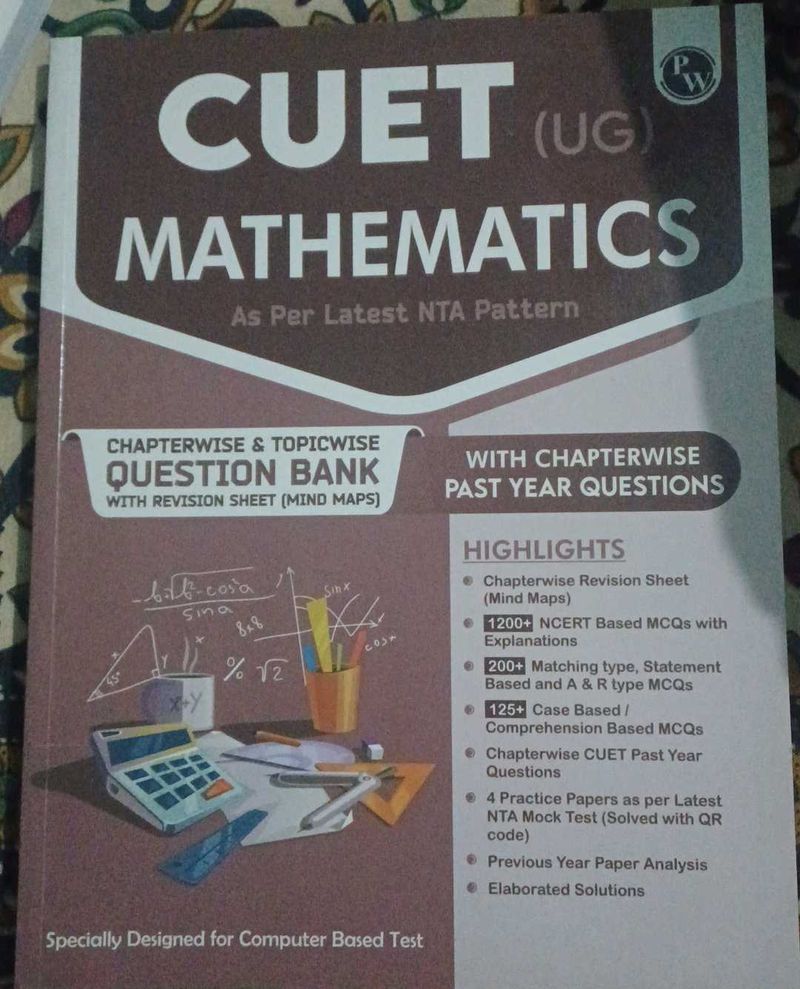 PW CUET UG MATHEMATICS TEXTBOOK