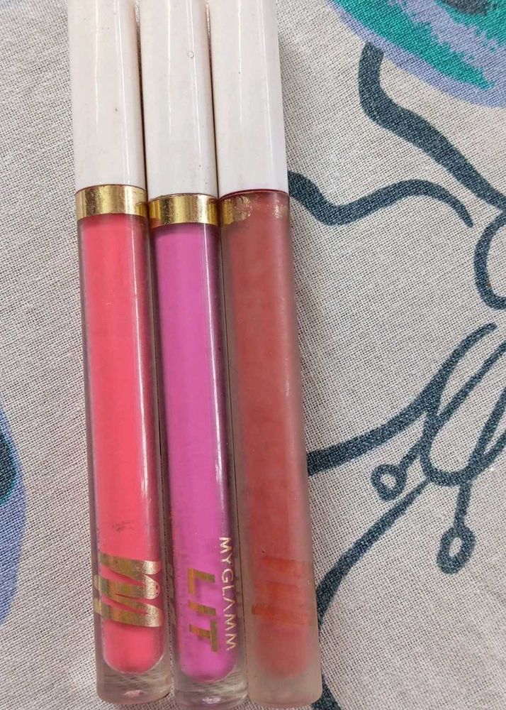 MyGlamm Lipsticks (Set of 3)