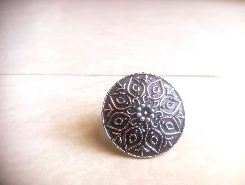 Boho Silver Ring