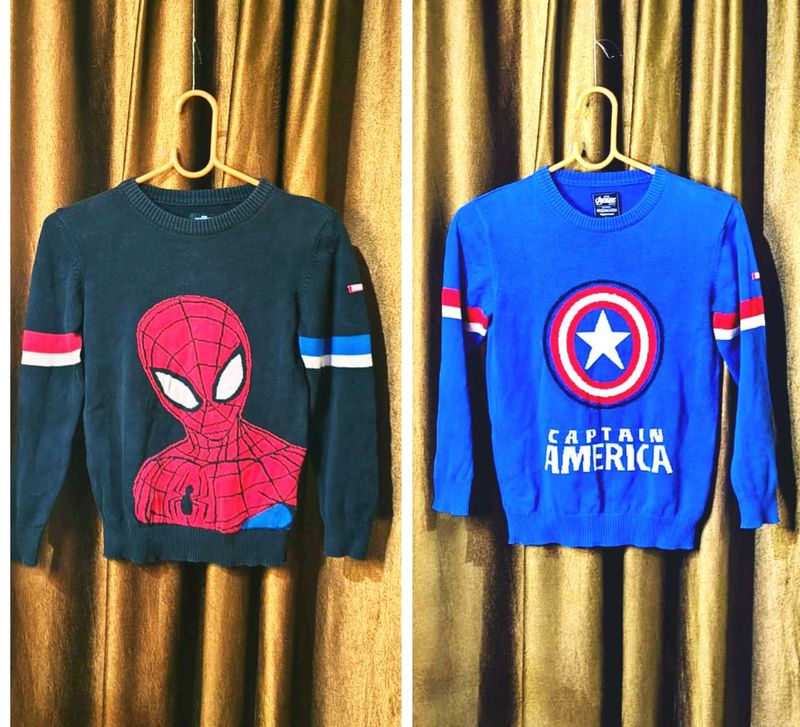 Combo Of 2 Branded Sweaters for 7 to 8 year boys