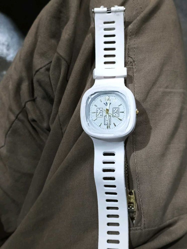 Stylish White Watch