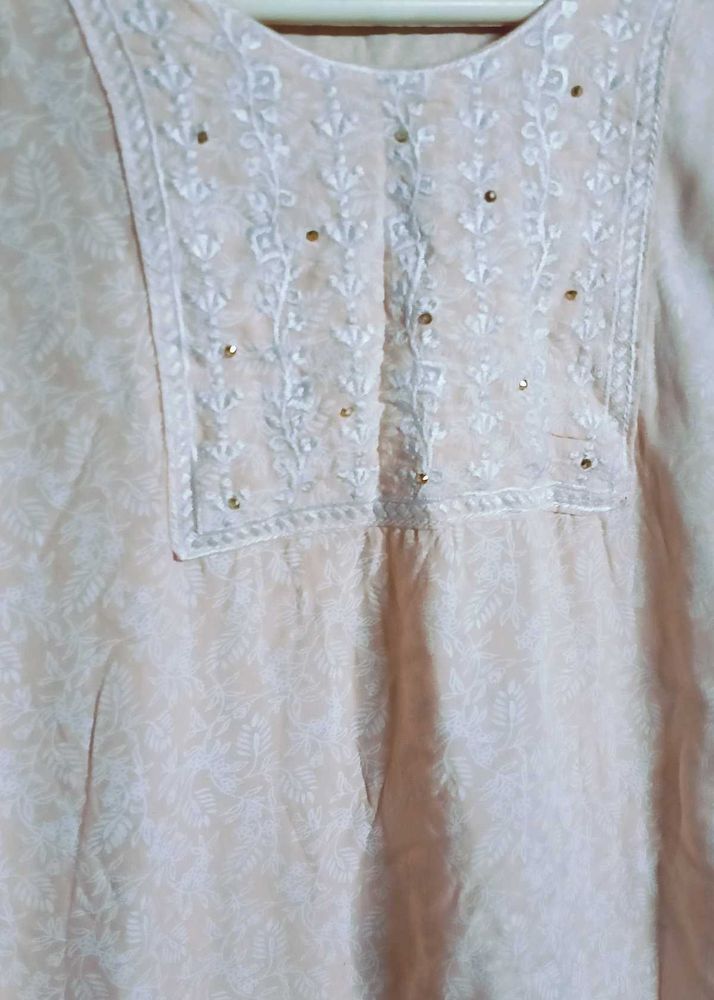 Nude Colour Short Kurti