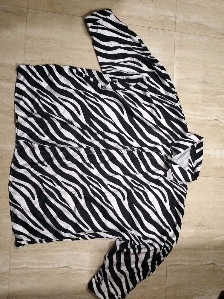 Zebra Print Shirt