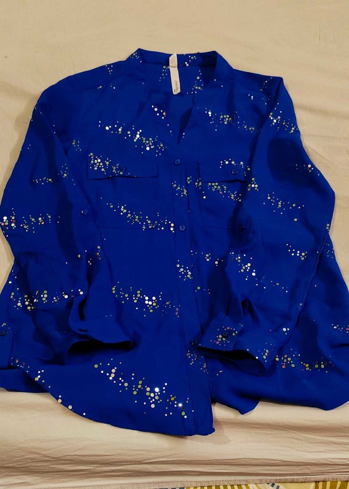 Navy Blue Shirt