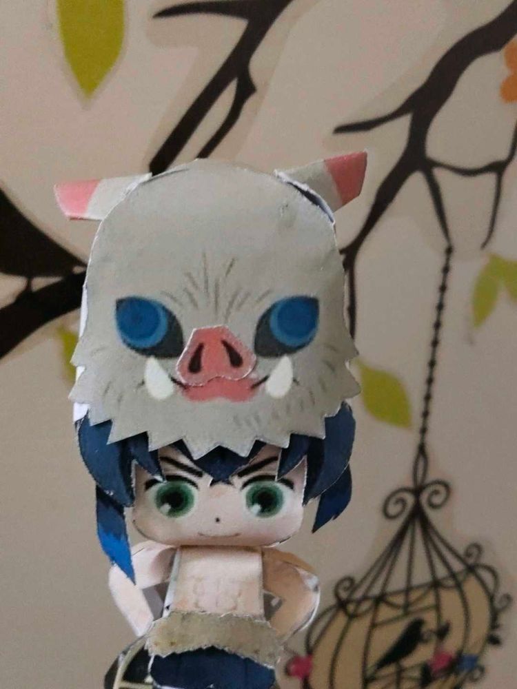 Inosuke Papercraft Figure