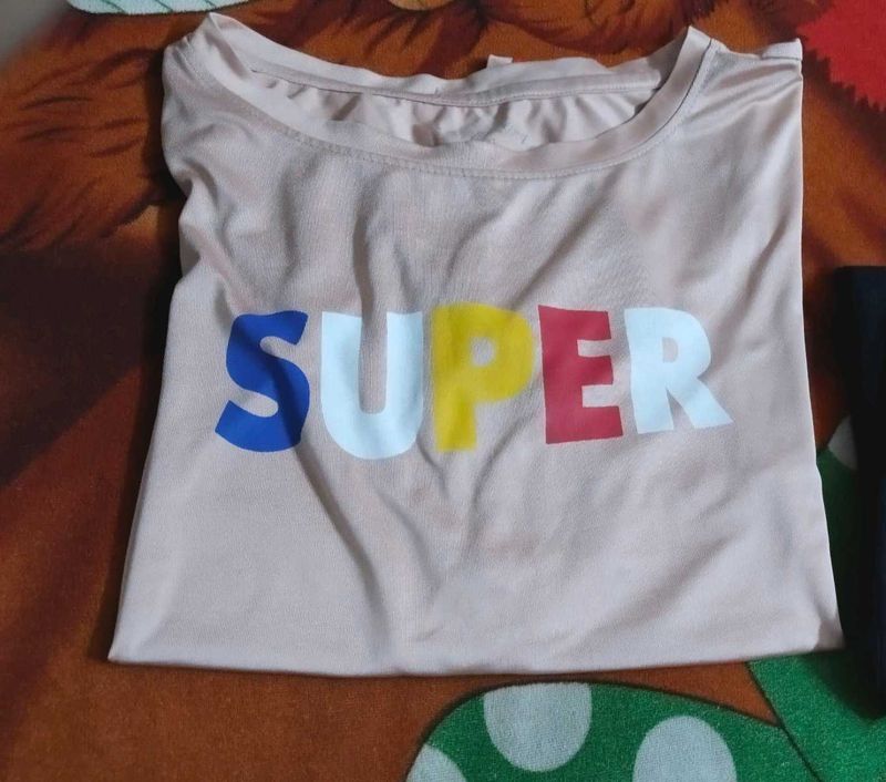 Oversized Tshirt For Girl....