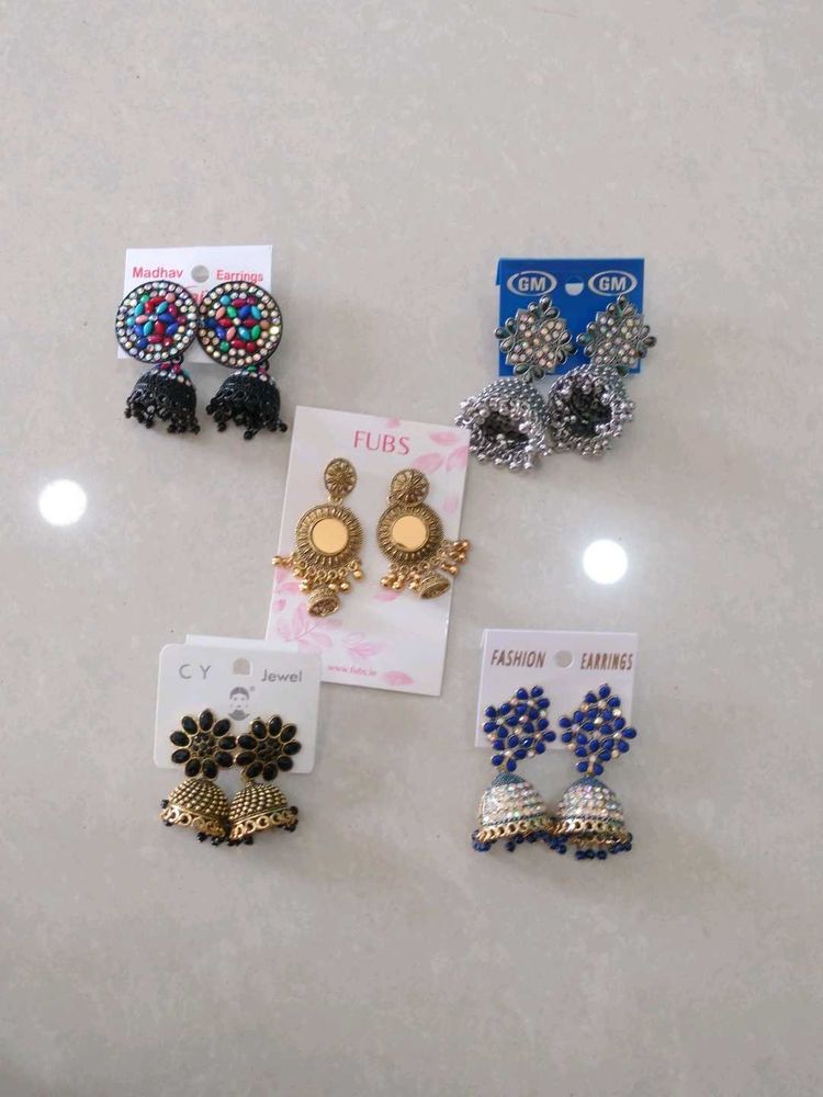 Earings combo new with tag