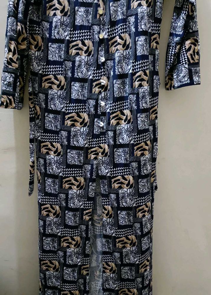 Patterned Maxi Dress