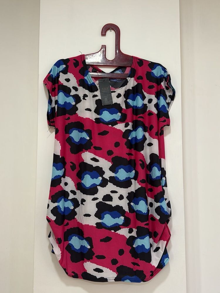 YKE Brand new Fun Animal Print Top