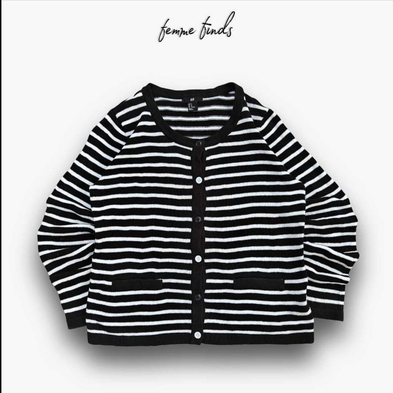 Striped H&amp;M Cardigan