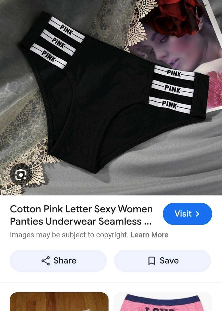 PINK Seamless Panties