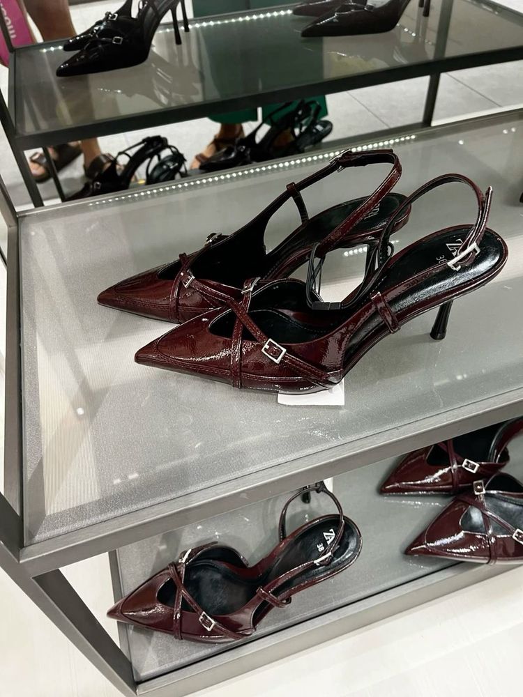 Zara Slingback Heels