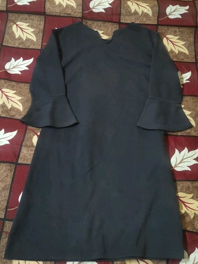 Stylish Navy Blue Dress