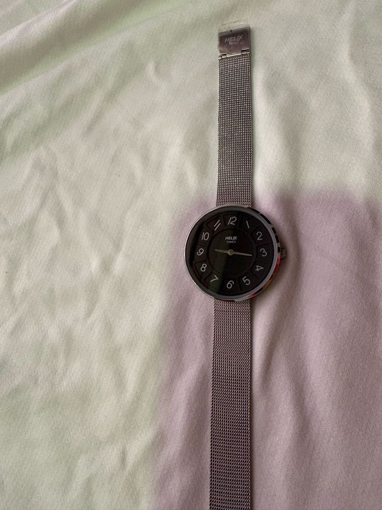 Helix Silver Watch