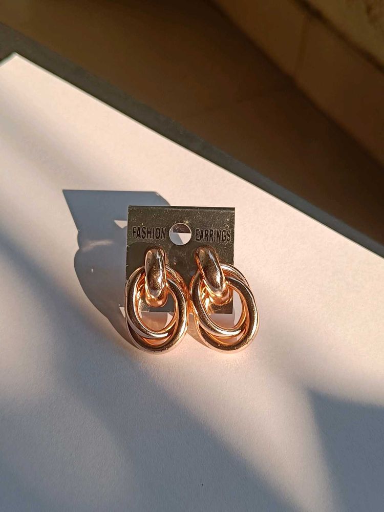 Gold Dangle Earrings