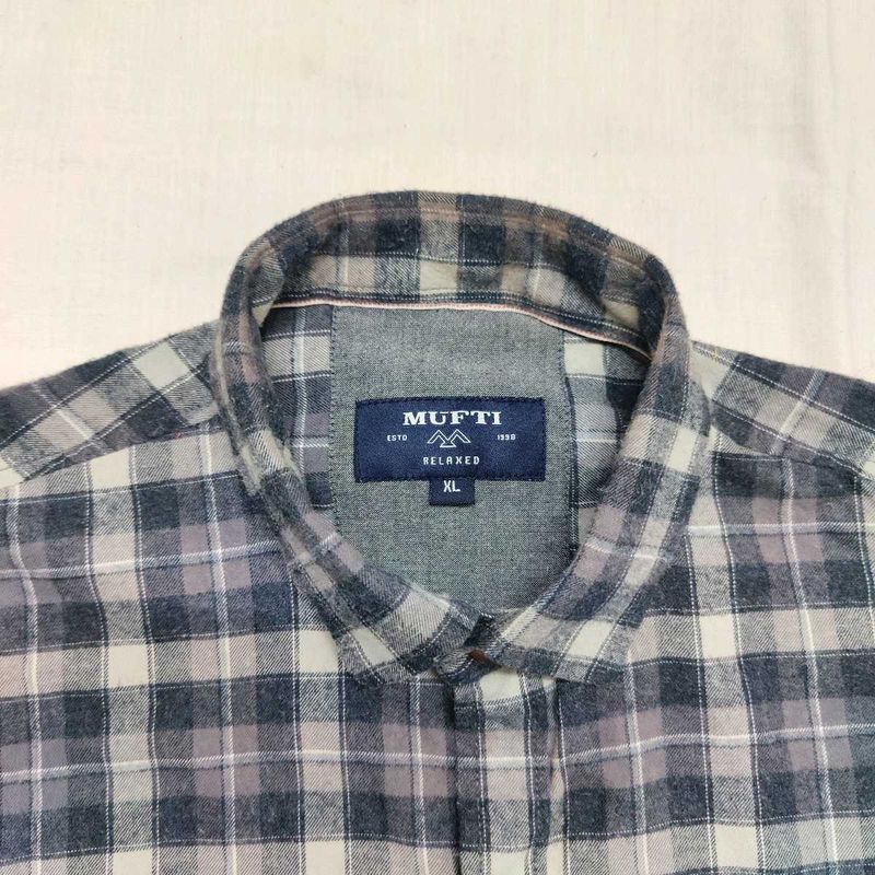Mufti Plaid Shirt - 42
