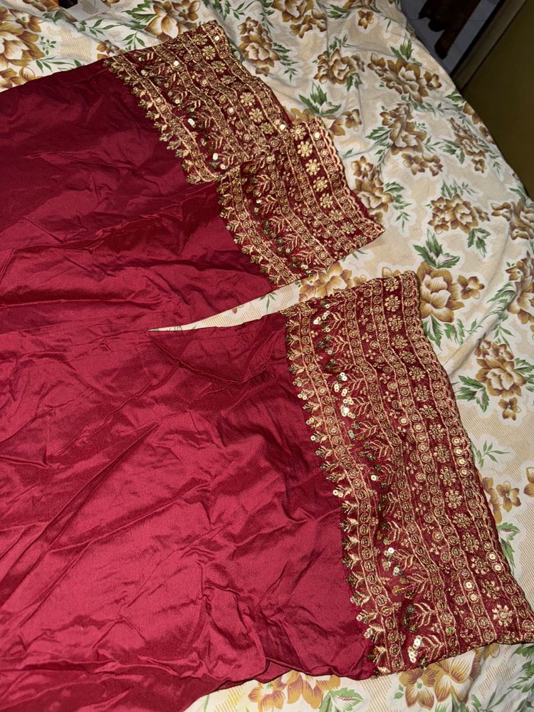 red flare palazzo ❣️